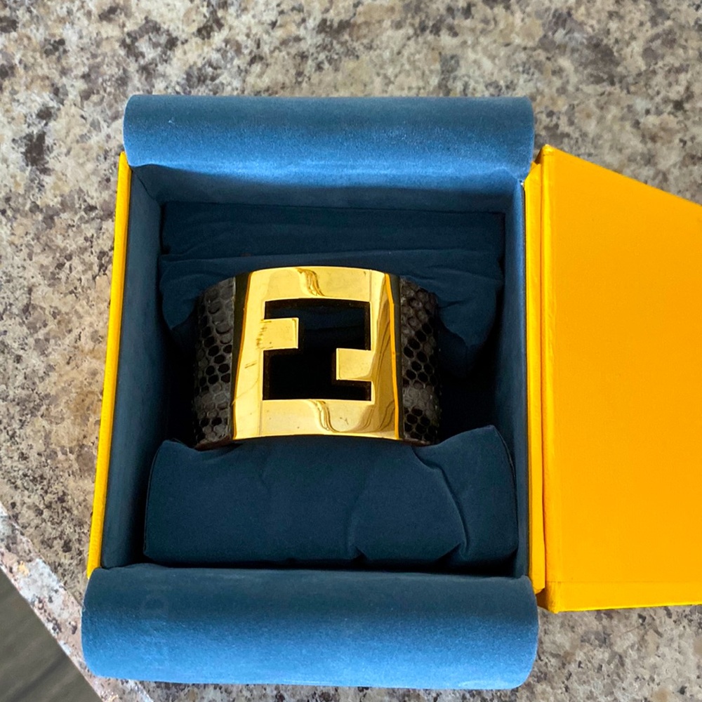 Authentic Fendi cuff